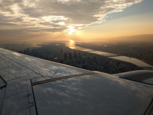 大阪上空